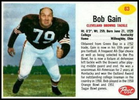 63 Bob Gain